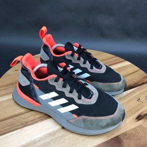 adidas Shoes Adidas Rapida Run Gray Black Orange Running Shoes